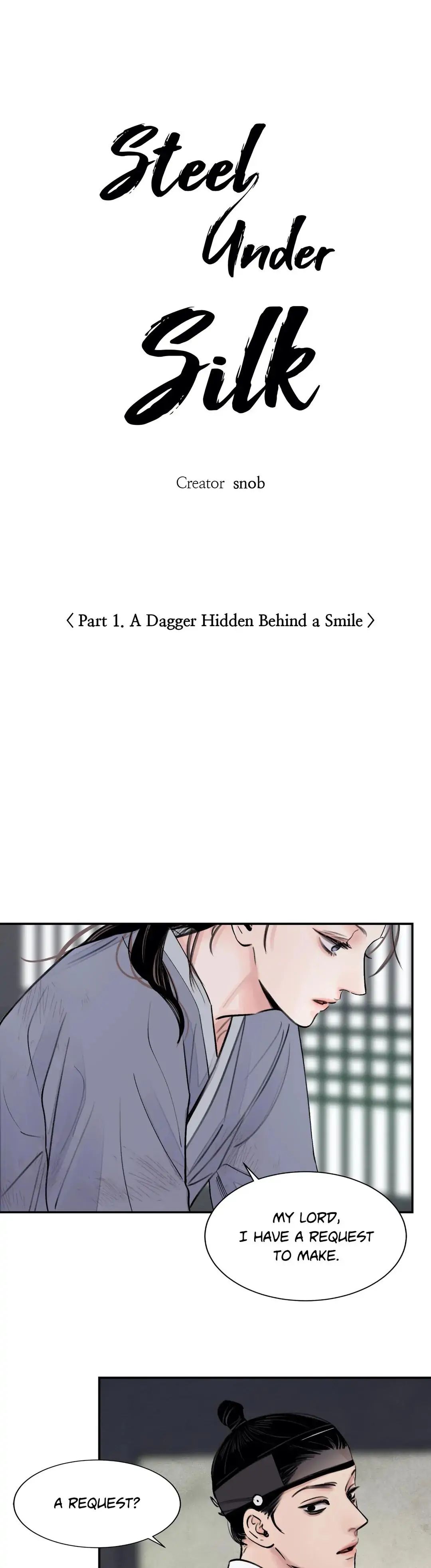 Steel Under Silk [ OFFICIAL  Translation ] Chapter 2.2 page 9 - 