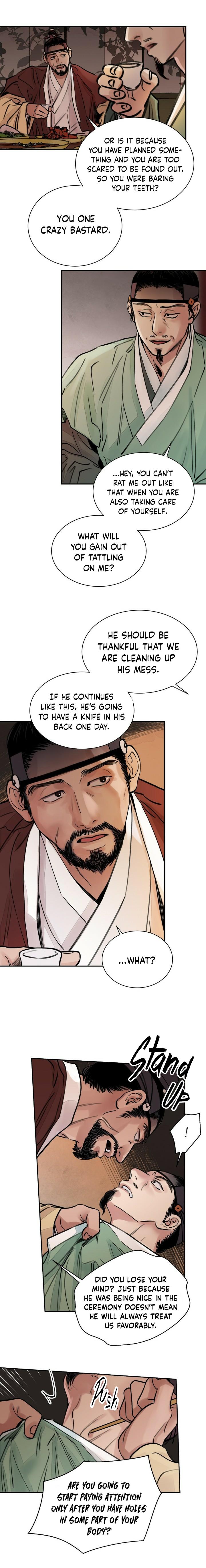 Steel Under Silk [ OFFICIAL  Translation ] Chapter 3.1 page 14 - 