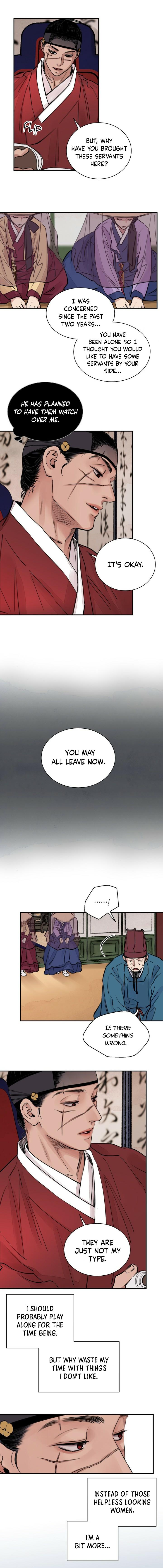 Steel Under Silk [ OFFICIAL  Translation ] Chapter 3.1 page 8 - 