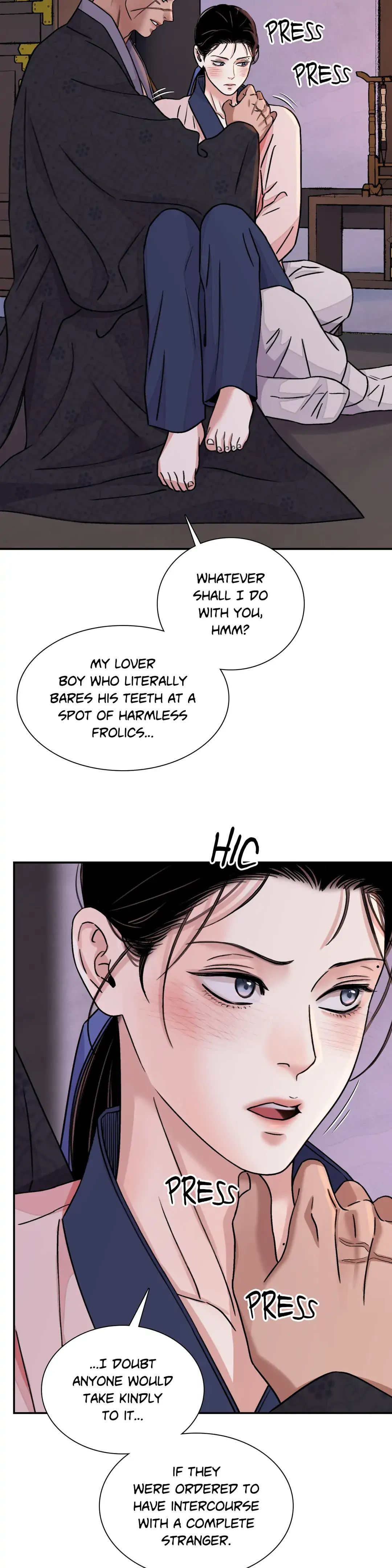 Steel Under Silk [ OFFICIAL  Translation ] Chapter 34 page 22 - 