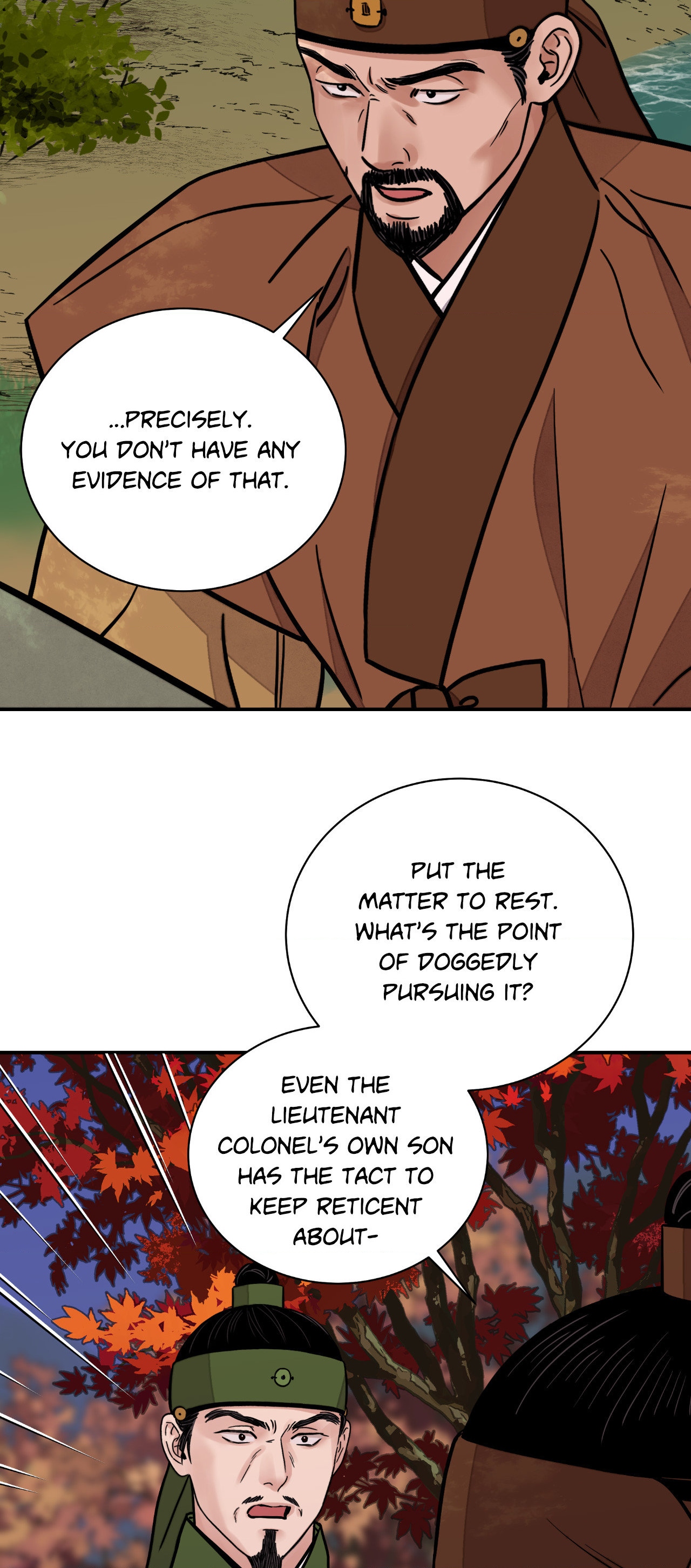 Steel Under Silk [ OFFICIAL  Translation ] Chapter 71.1 page 22 - 