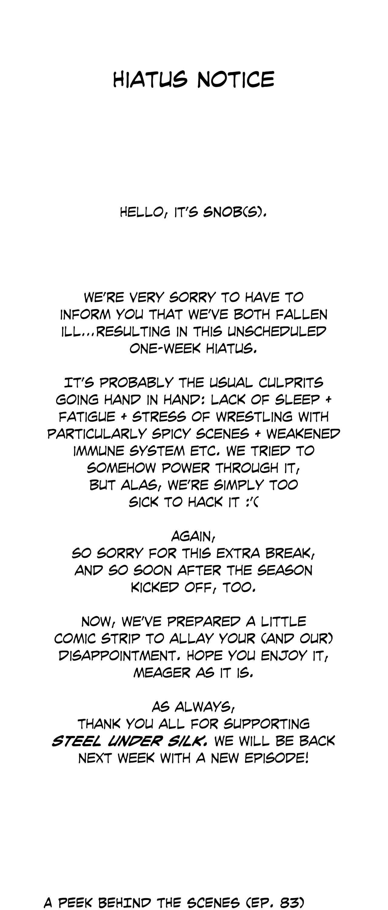 Steel Under Silk [ OFFICIAL  Translation ] Chapter 92.1 page 2 - 