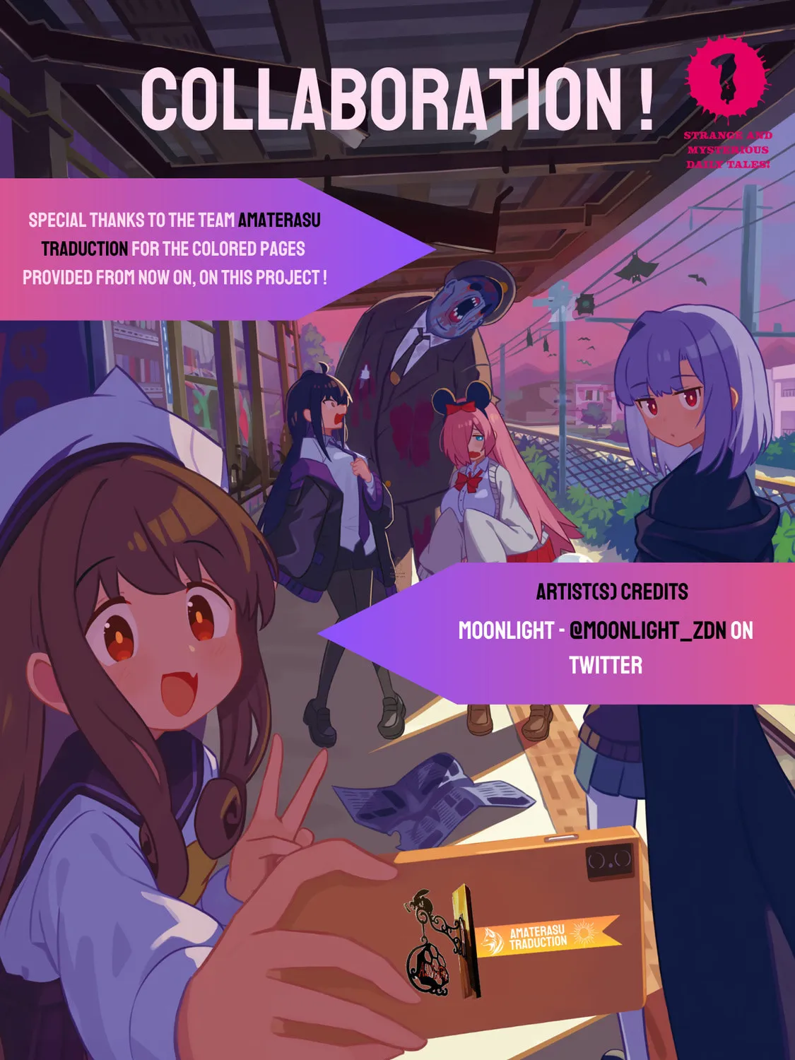 Strange and Mysterious Daily Tales! Chapter 3 page 1 - 