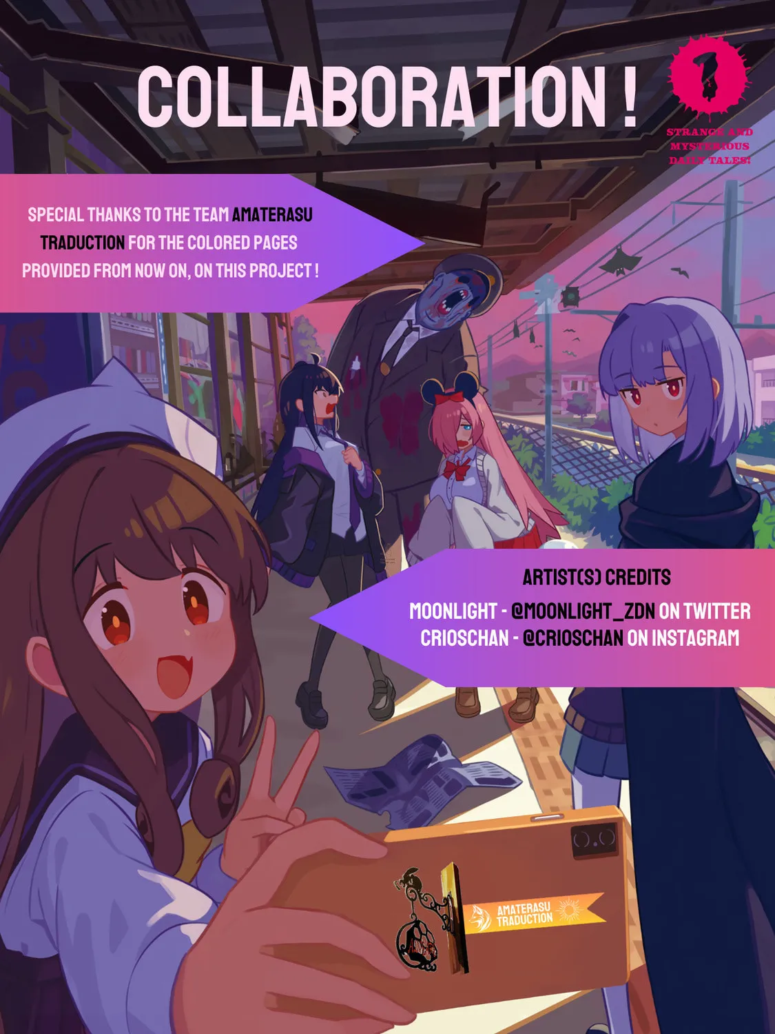 Strange and Mysterious Daily Tales! Chapter 6 page 1 - 