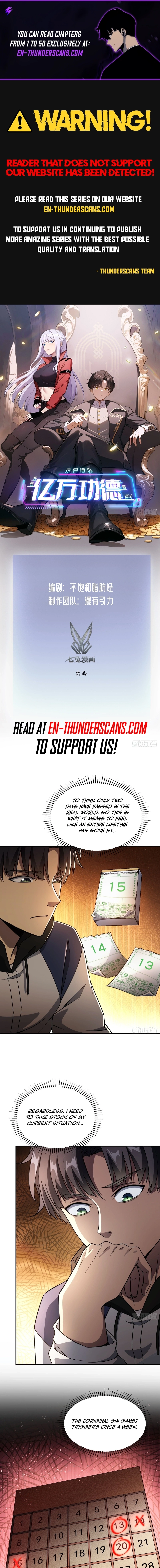Strange Game: I Cleared the Game With Billions of Merits Chapter 36 page 1 - 