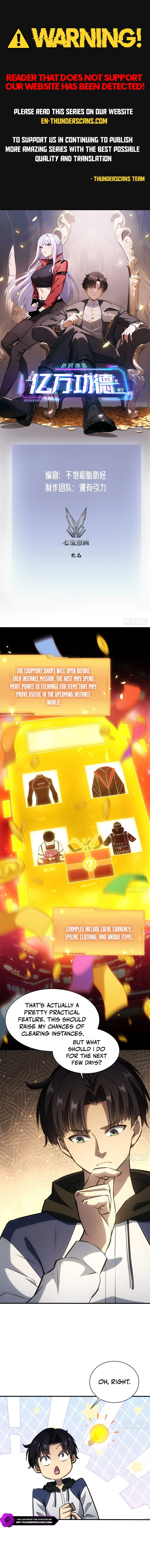 Strange Game: I Cleared the Game With Billions of Merits Chapter 40 page 1 - 