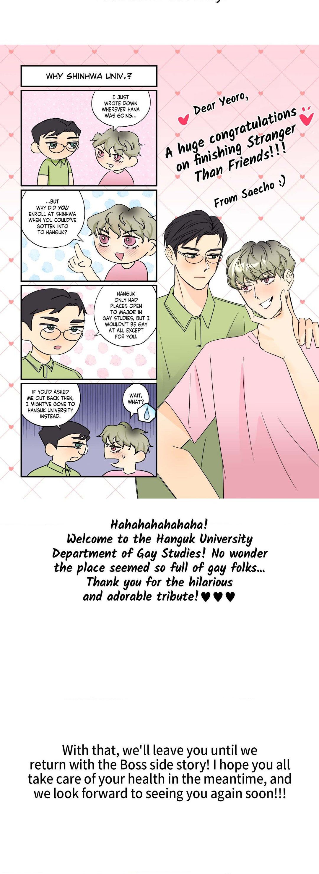 Stranger Than Friends Chapter 100.1 page 7 - 