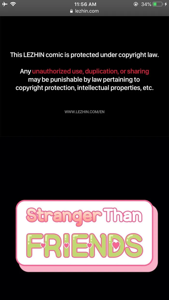 Stranger Than Friends Chapter 17 page 1 - 