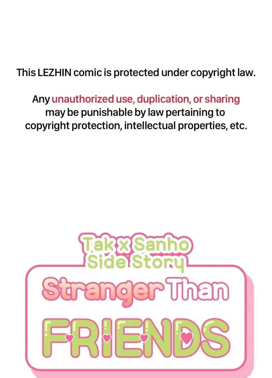Stranger Than Friends Chapter 7.2 page 1 - 
