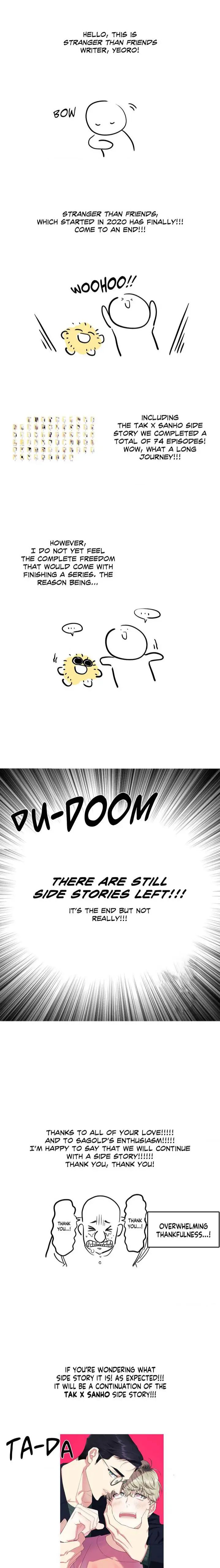 Stranger Than Friends Chapter 76.1 page 1 - 