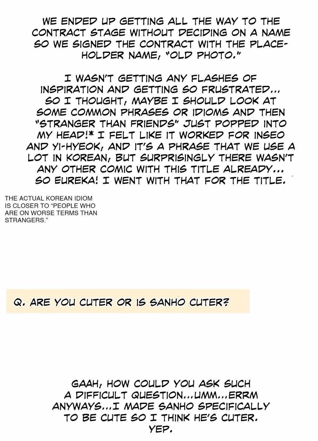 Stranger Than Friends Chapter 8.3 page 30 - 