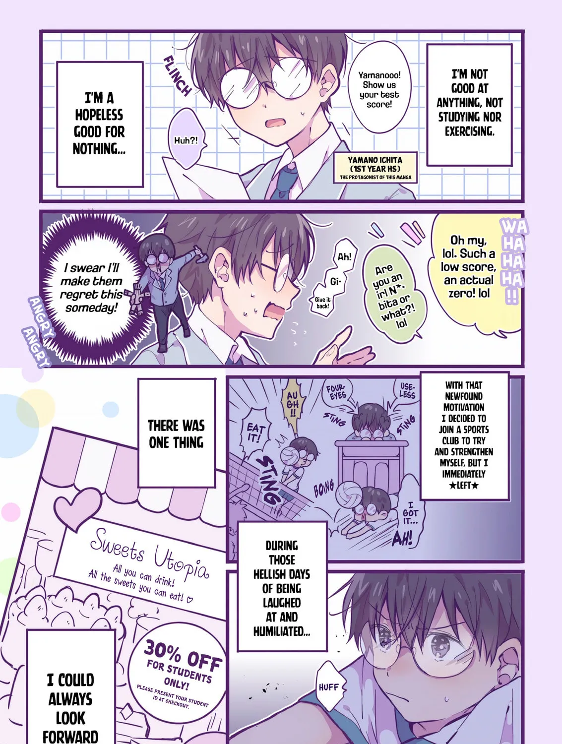 Strawberry Moment on Sundays. (Colored) Chapter 1 page 1 - 