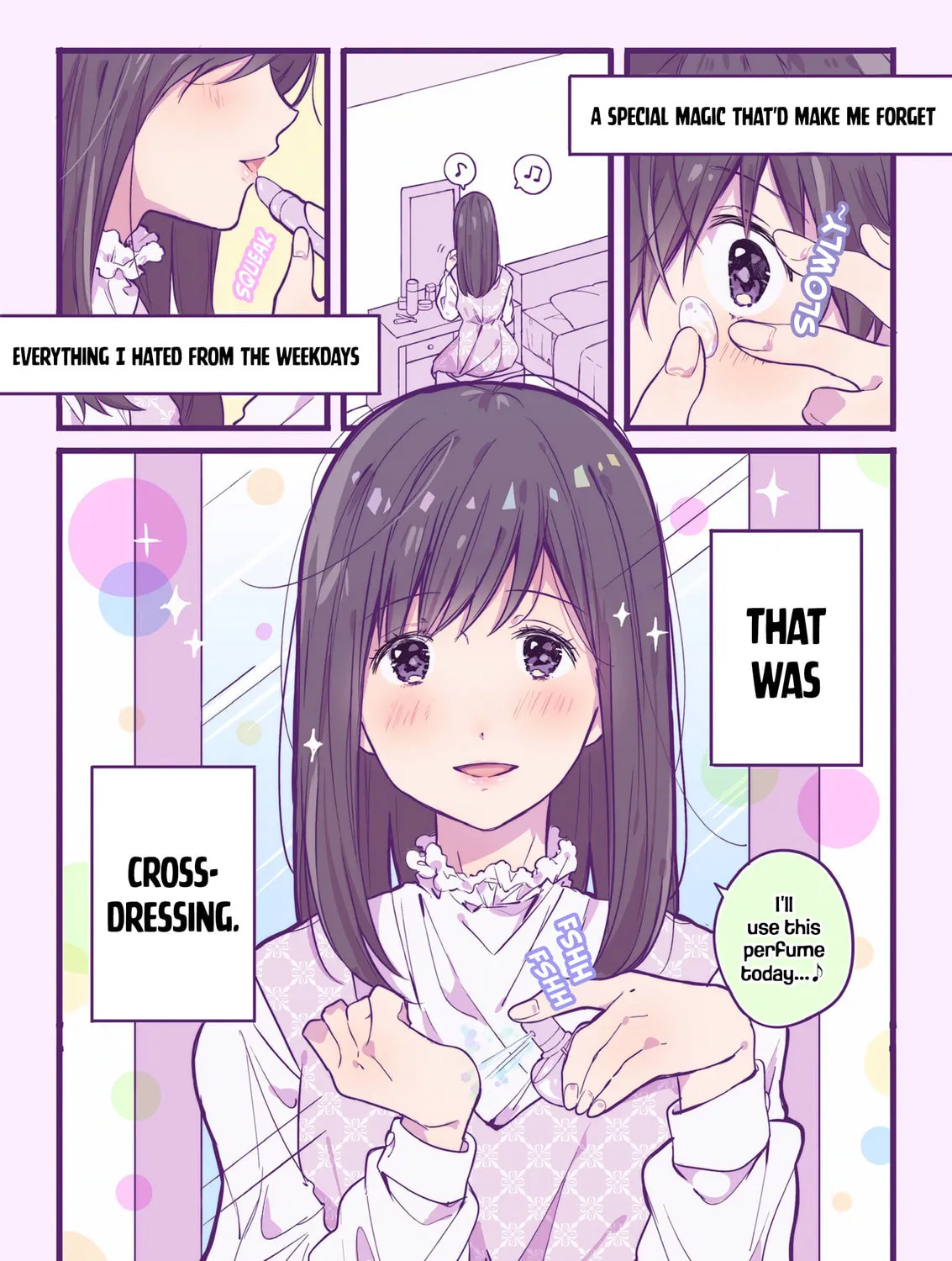 Strawberry Moment on Sundays. (Colored) Chapter 1 page 3 - 