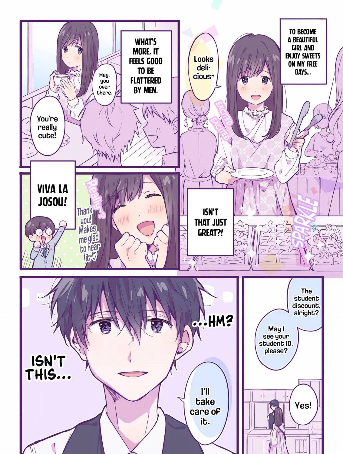 Strawberry Moment on Sundays. (Colored) Chapter 1 page 5 - 