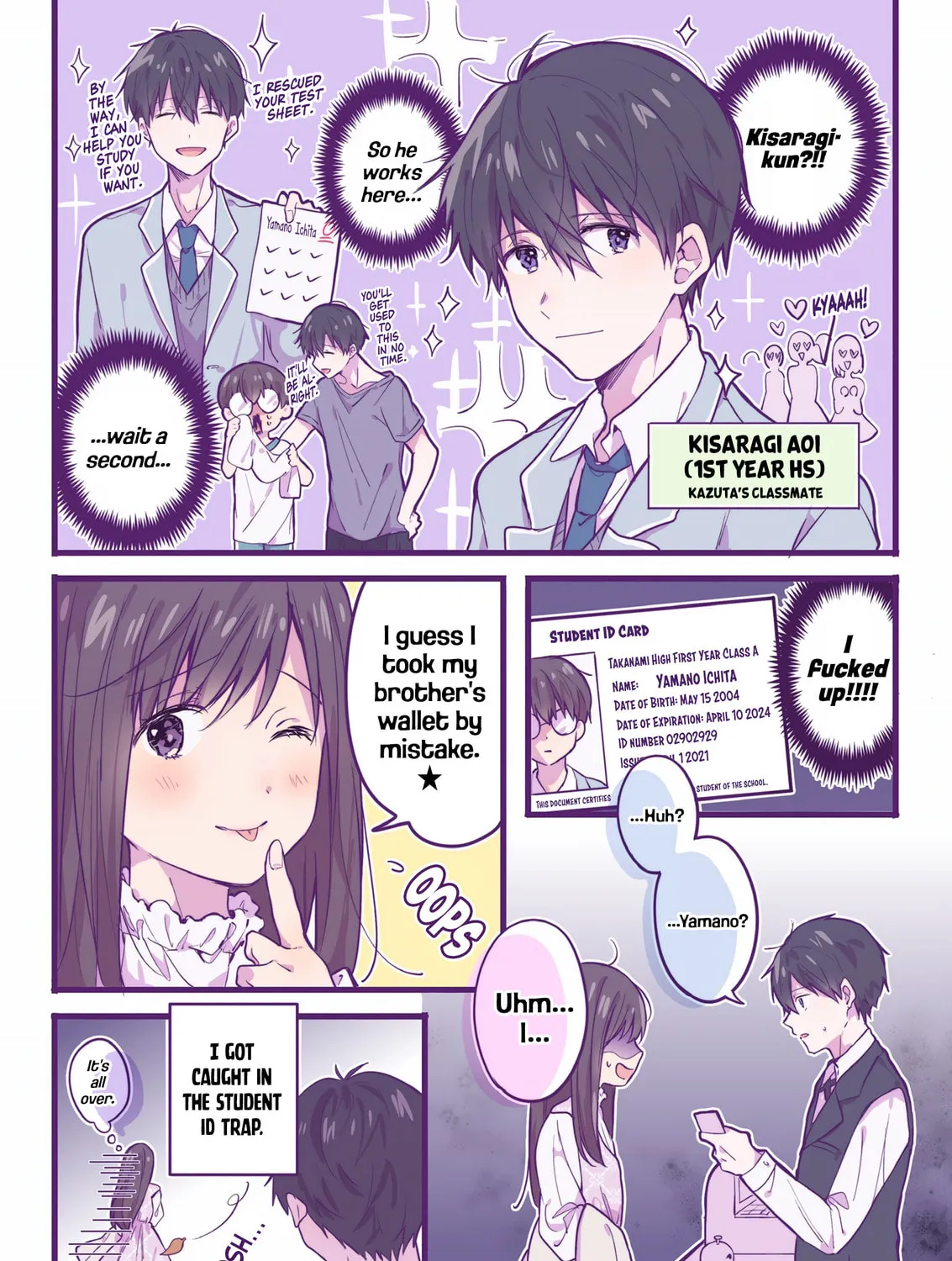 Strawberry Moment on Sundays. (Colored) Chapter 1 page 7 - 