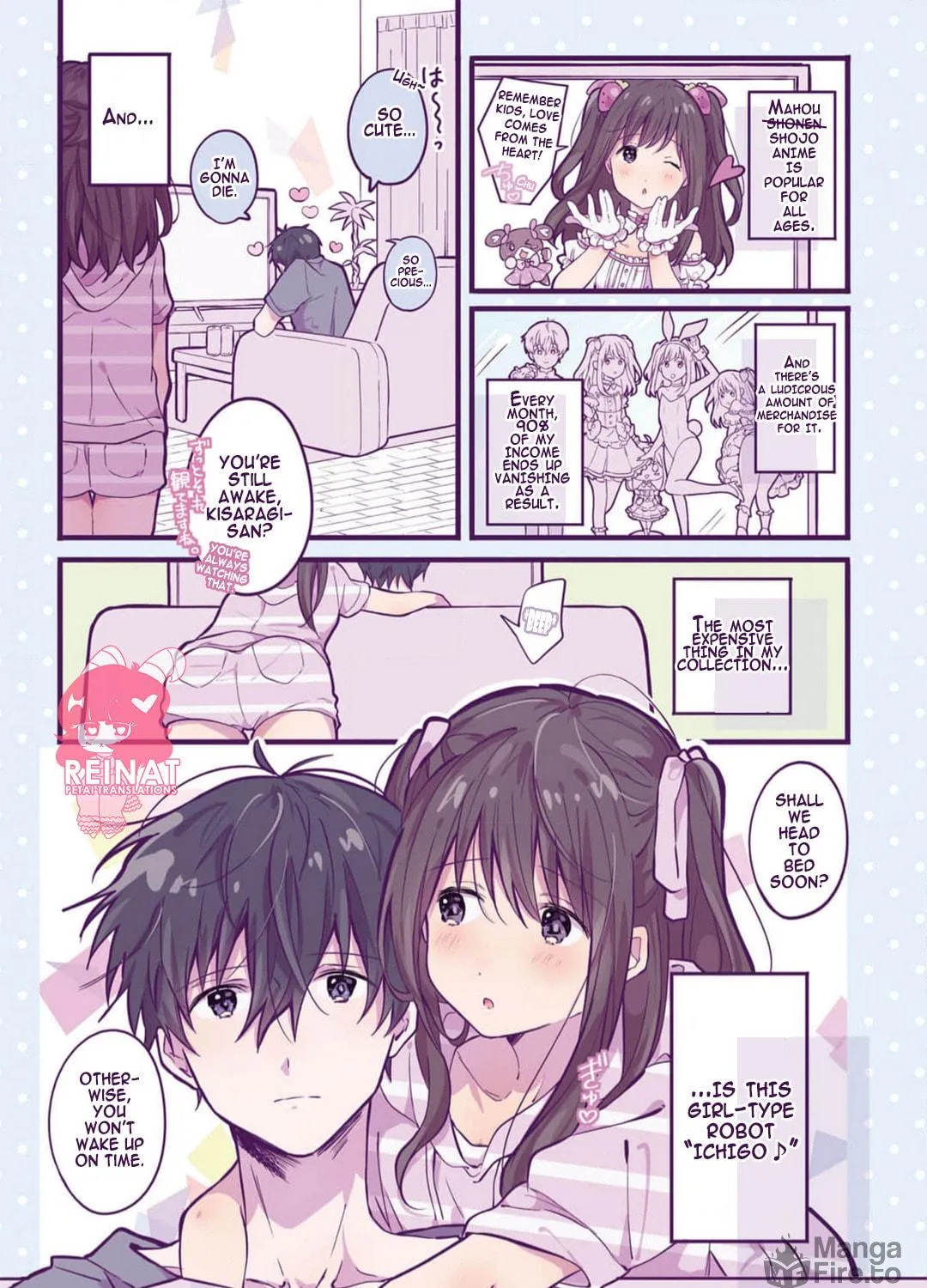 Strawberry Moment on Sundays. (Colored) Chapter 10.5 page 5 - 