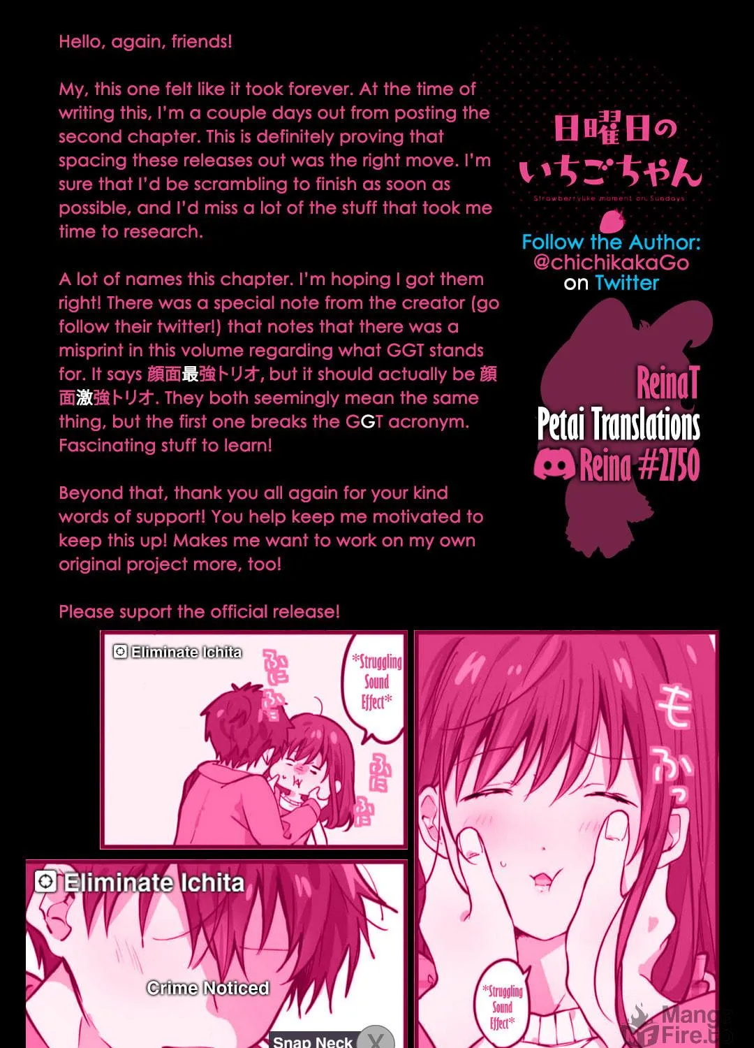 Strawberry Moment on Sundays. (Colored) Chapter 10 page 19 - 