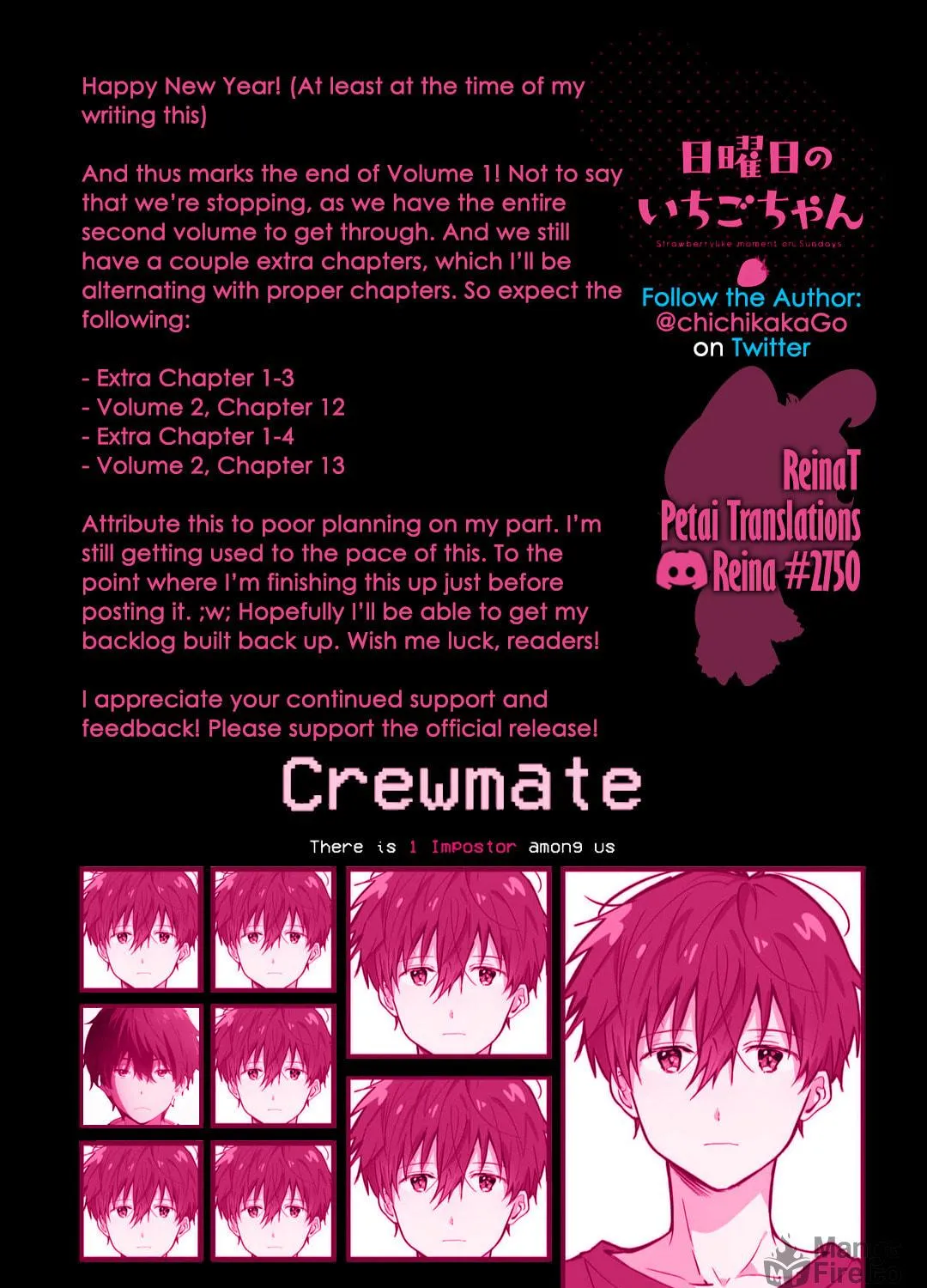 Strawberry Moment on Sundays. (Colored) Chapter 11 page 17 - 
