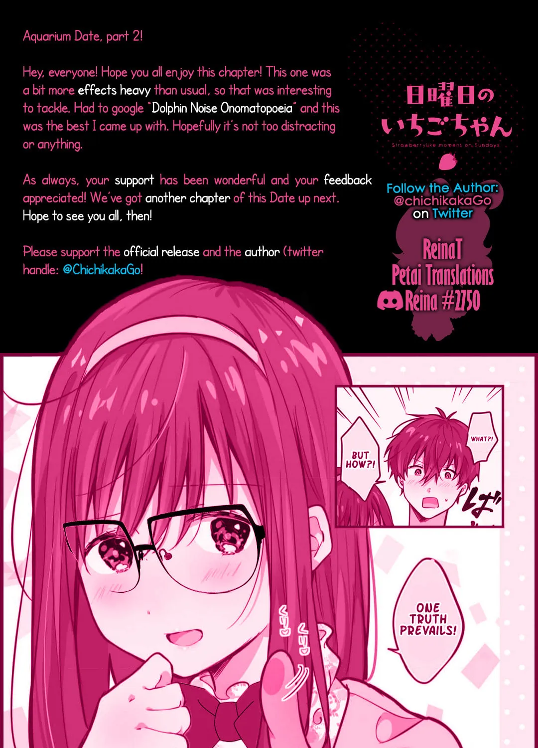 Strawberry Moment on Sundays. (Colored) Chapter 14 page 13 - 
