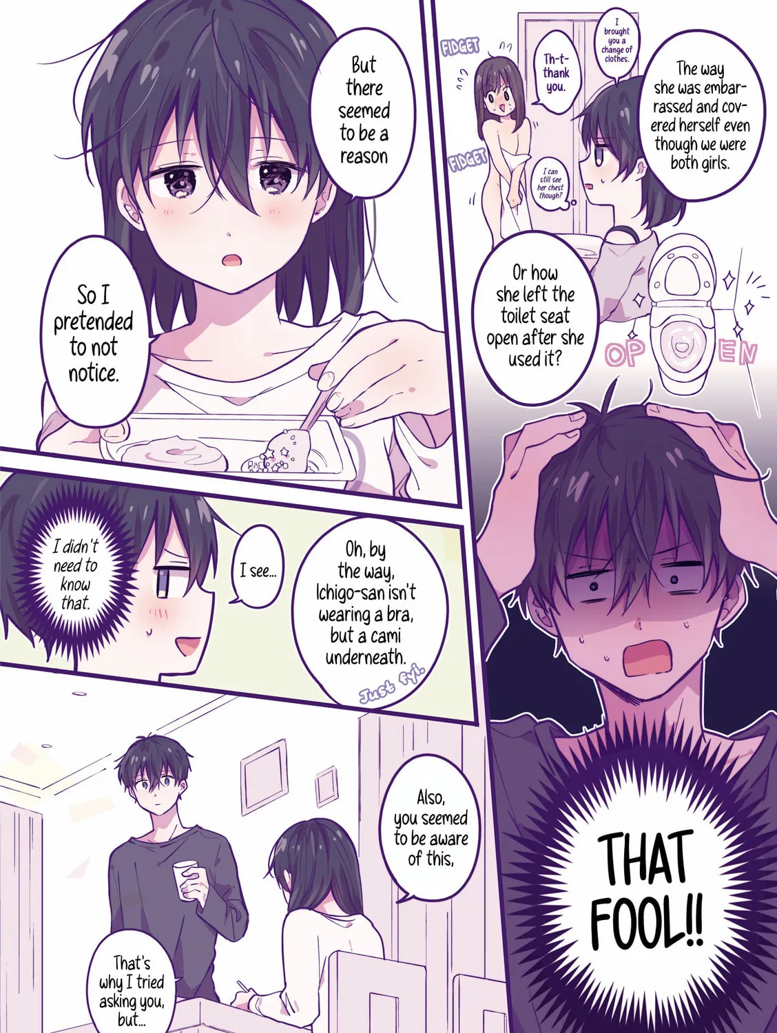 Strawberry Moment on Sundays. (Colored) Chapter 19 page 3 - 