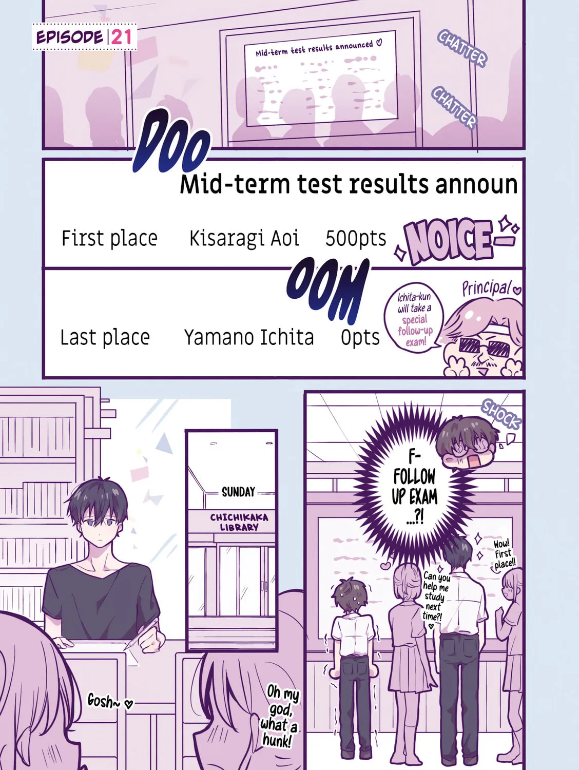 Strawberry Moment on Sundays. (Colored) Chapter 21 page 1 - 