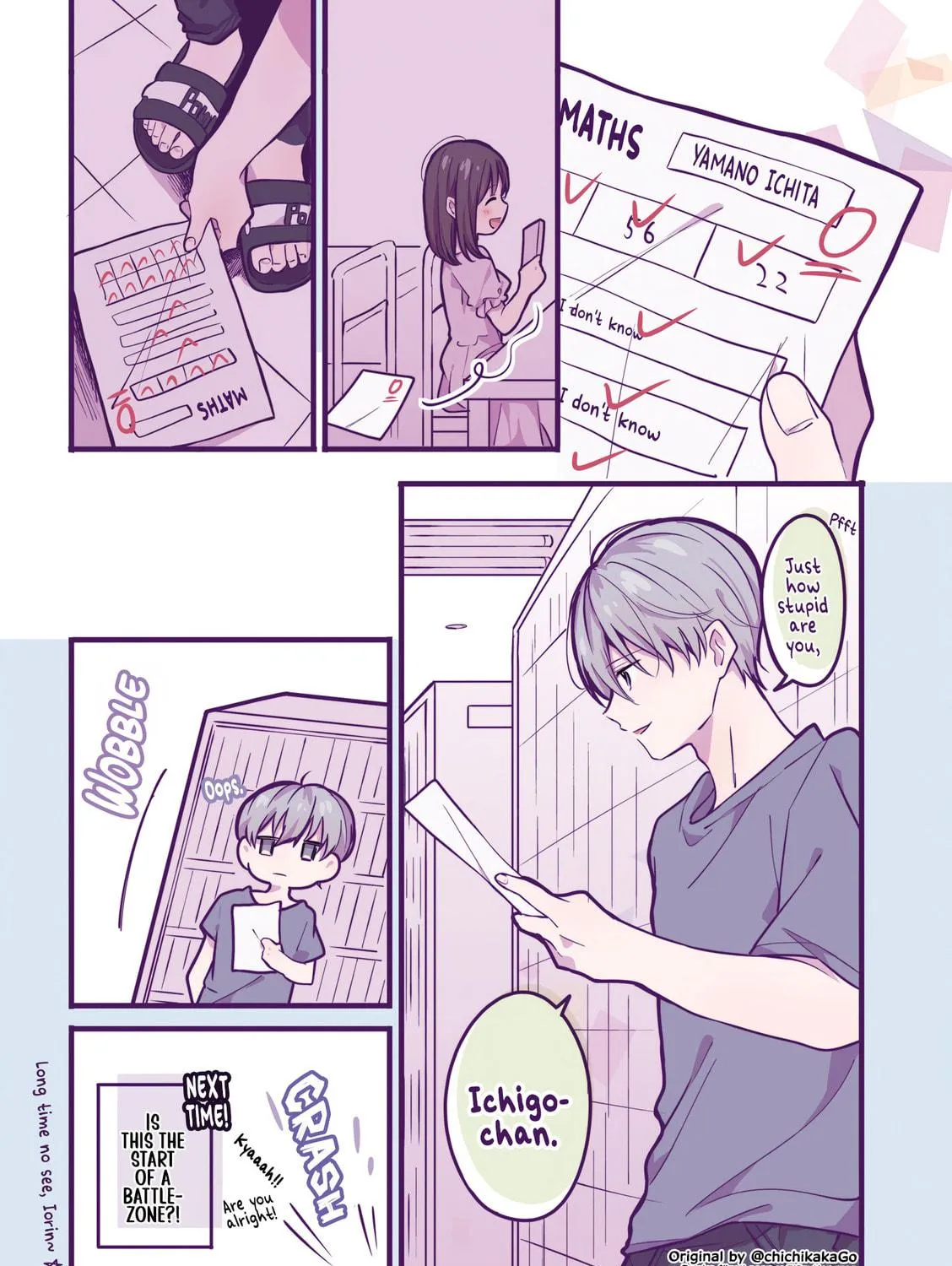 Strawberry Moment on Sundays. (Colored) Chapter 21 page 17 - 