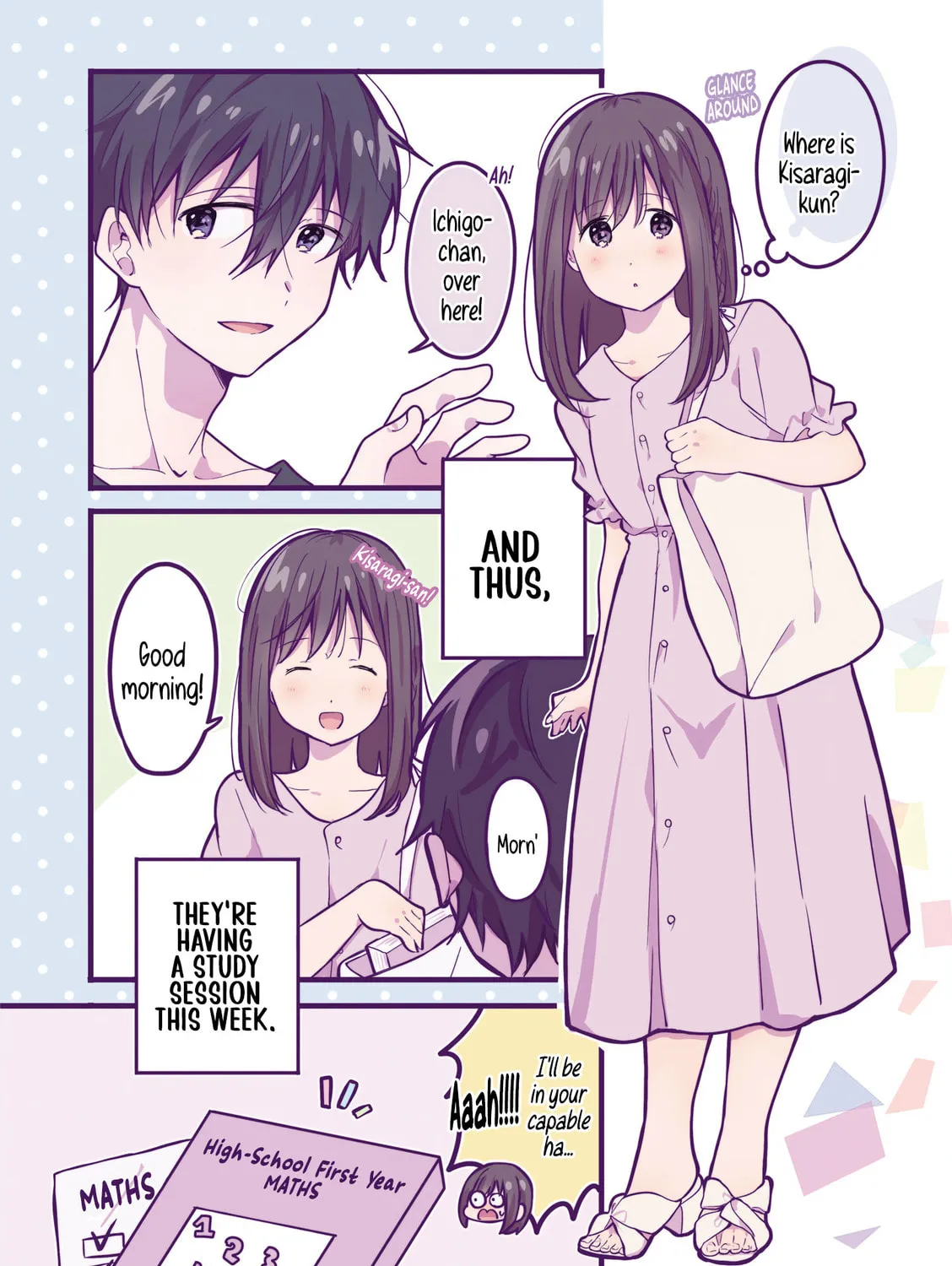 Strawberry Moment on Sundays. (Colored) Chapter 21 page 3 - 
