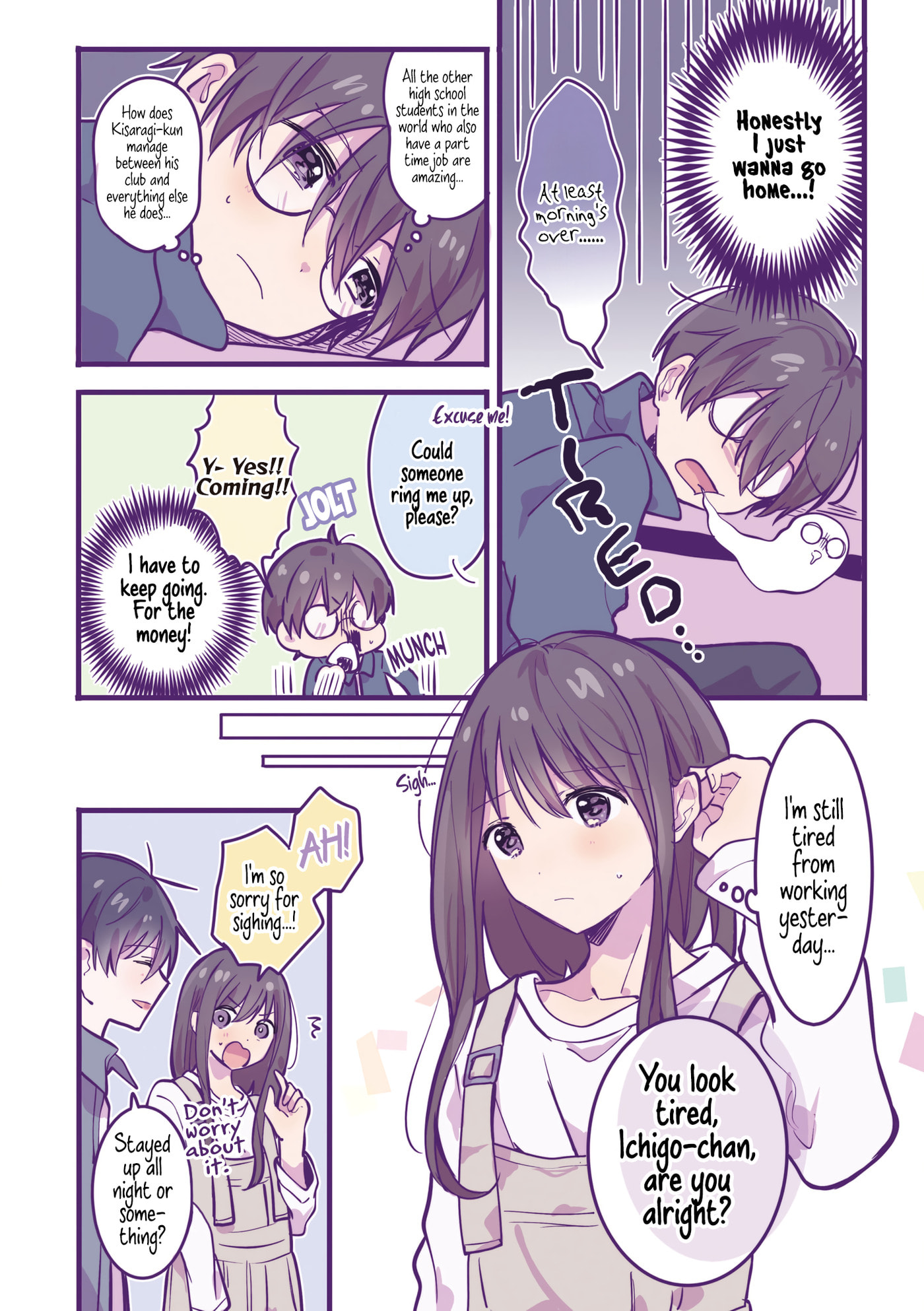 Strawberry Moment on Sundays. (Colored) Chapter 23 page 4 - 