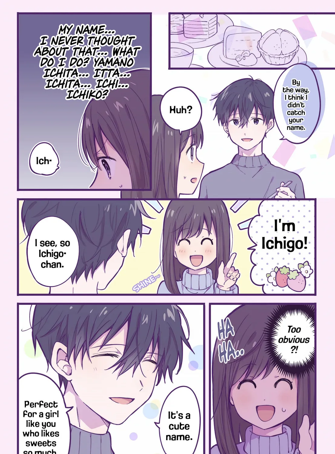 Strawberry Moment on Sundays. (Colored) Chapter 4 page 1 - 