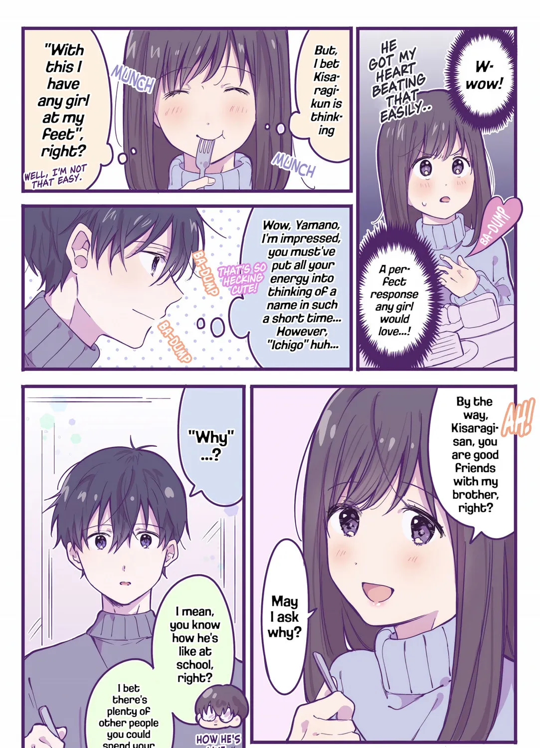 Strawberry Moment on Sundays. (Colored) Chapter 4 page 3 - 