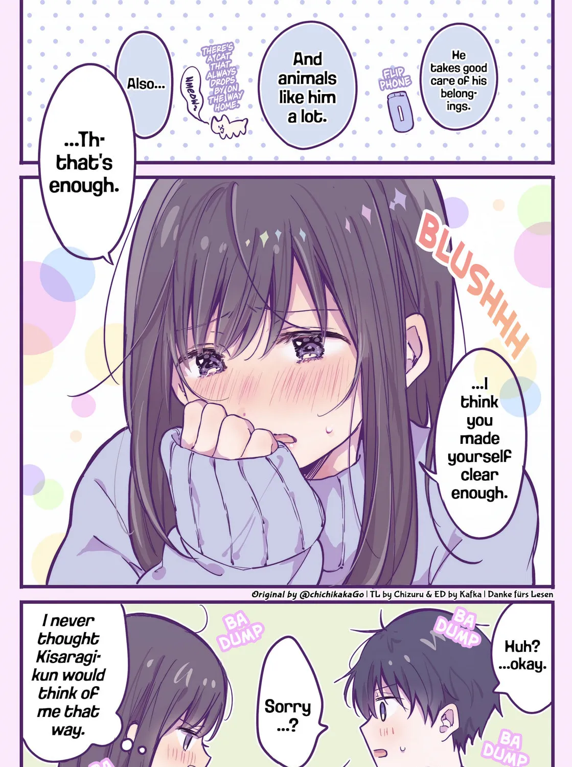 Strawberry Moment on Sundays. (Colored) Chapter 4 page 7 - 