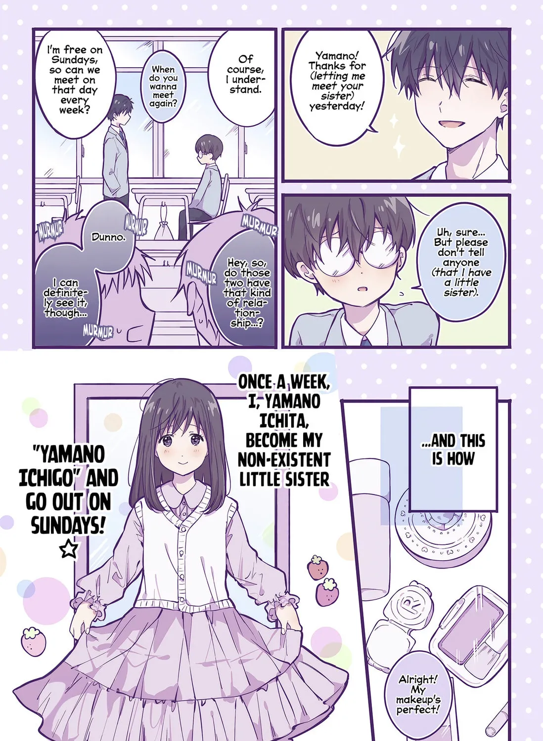 Strawberry Moment on Sundays. (Colored) Chapter 5 page 1 - 