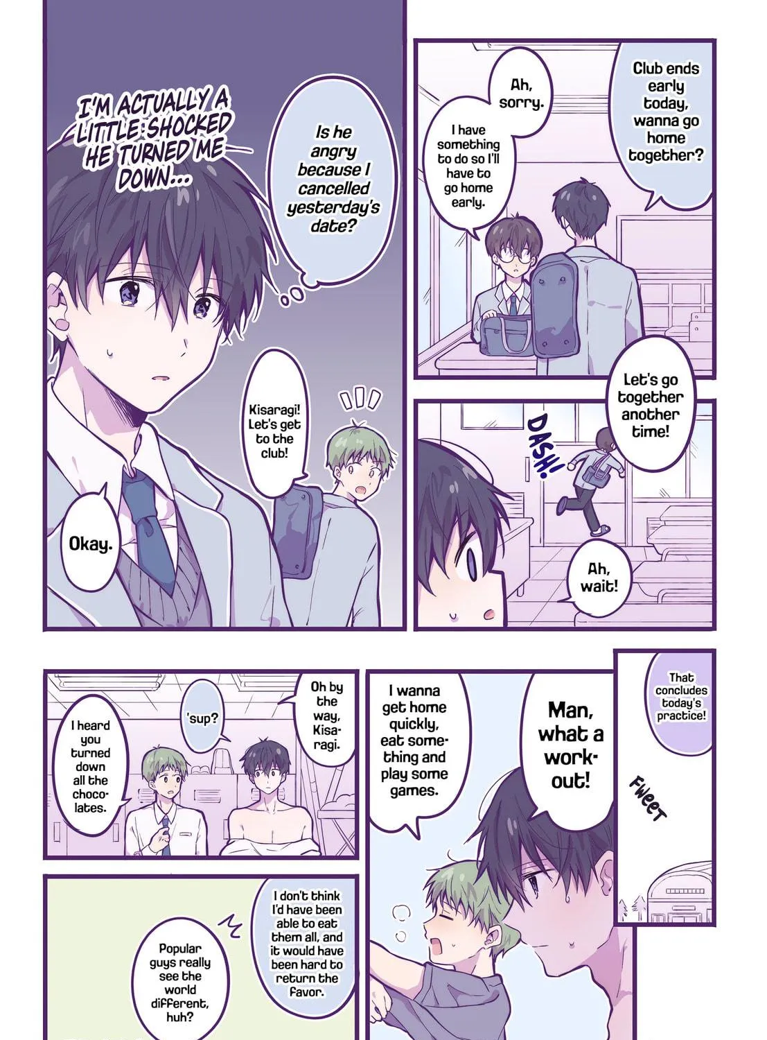 Strawberry Moment on Sundays. (Colored) Chapter 6.5 page 9 - 