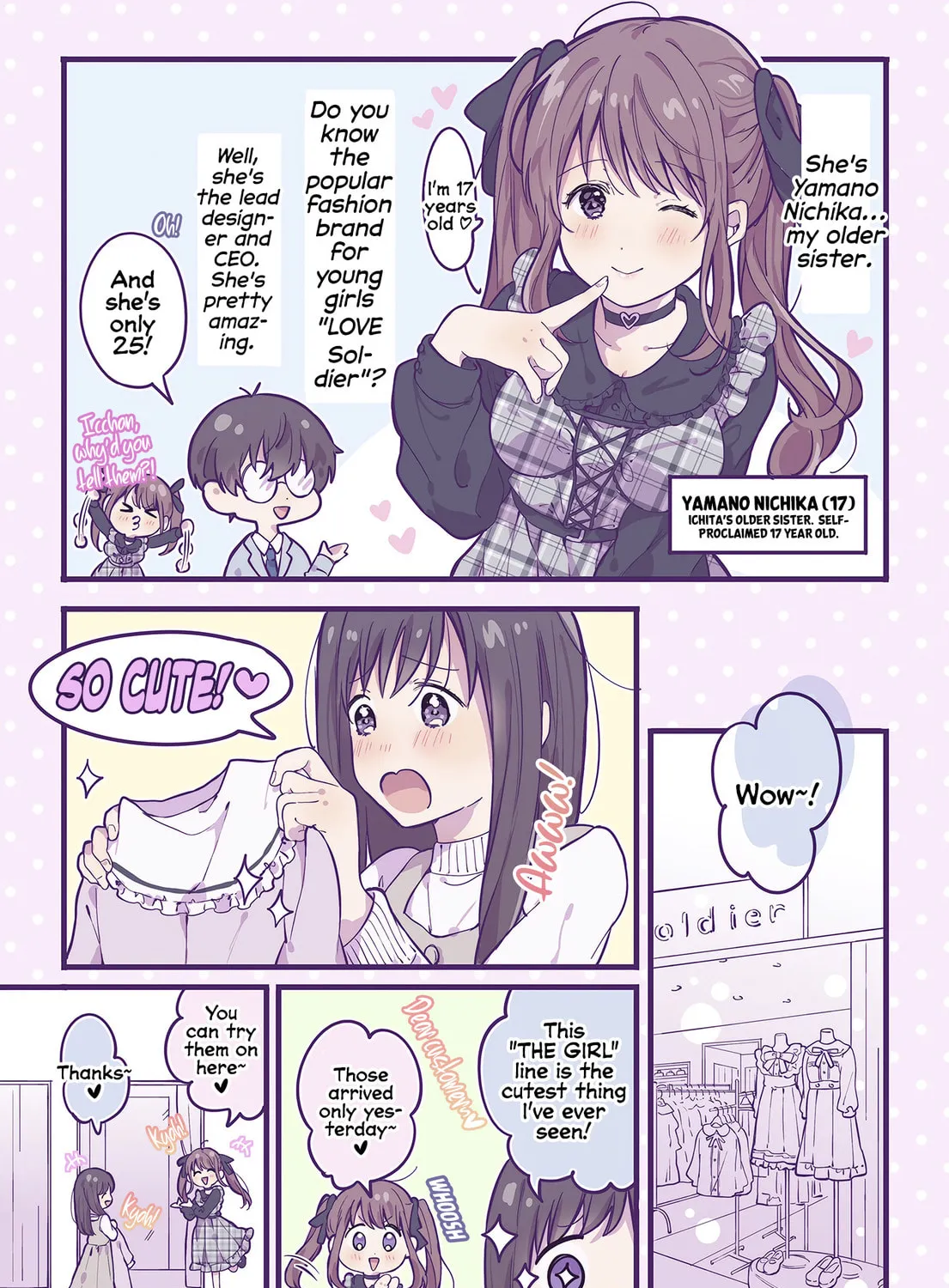 Strawberry Moment on Sundays. (Colored) Chapter 6 page 3 - 