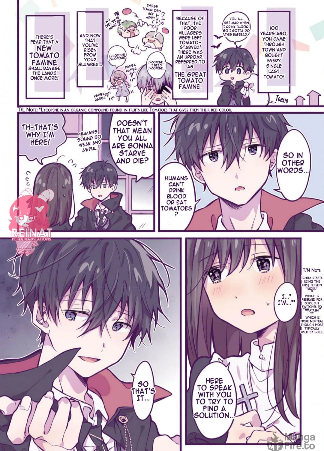 Strawberry Moment on Sundays. (Colored) Chapter 8.5 page 5 - 