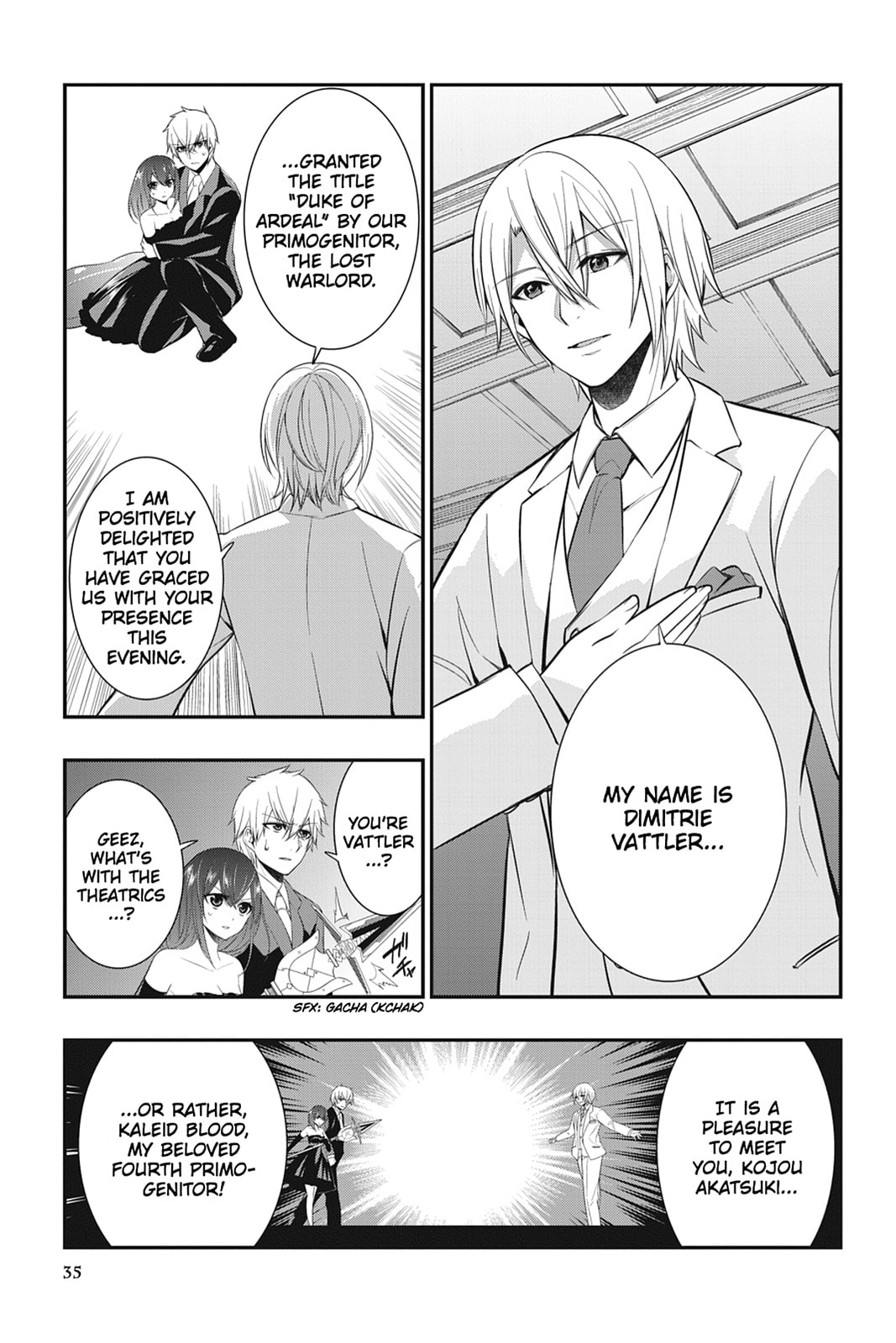 Strike the Blood Chapter 16 page 1 - 