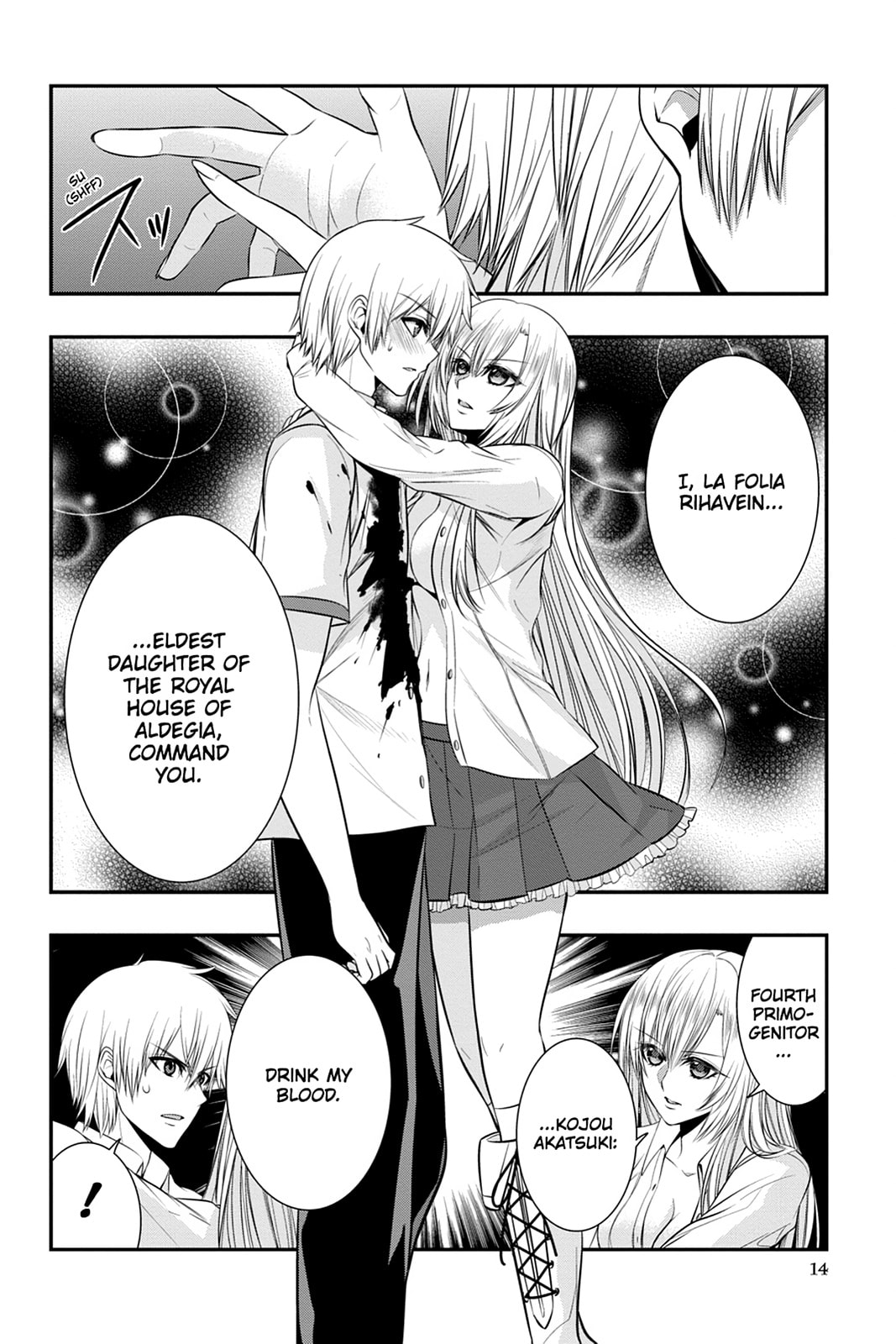 Strike the Blood Chapter 37 page 12 - 