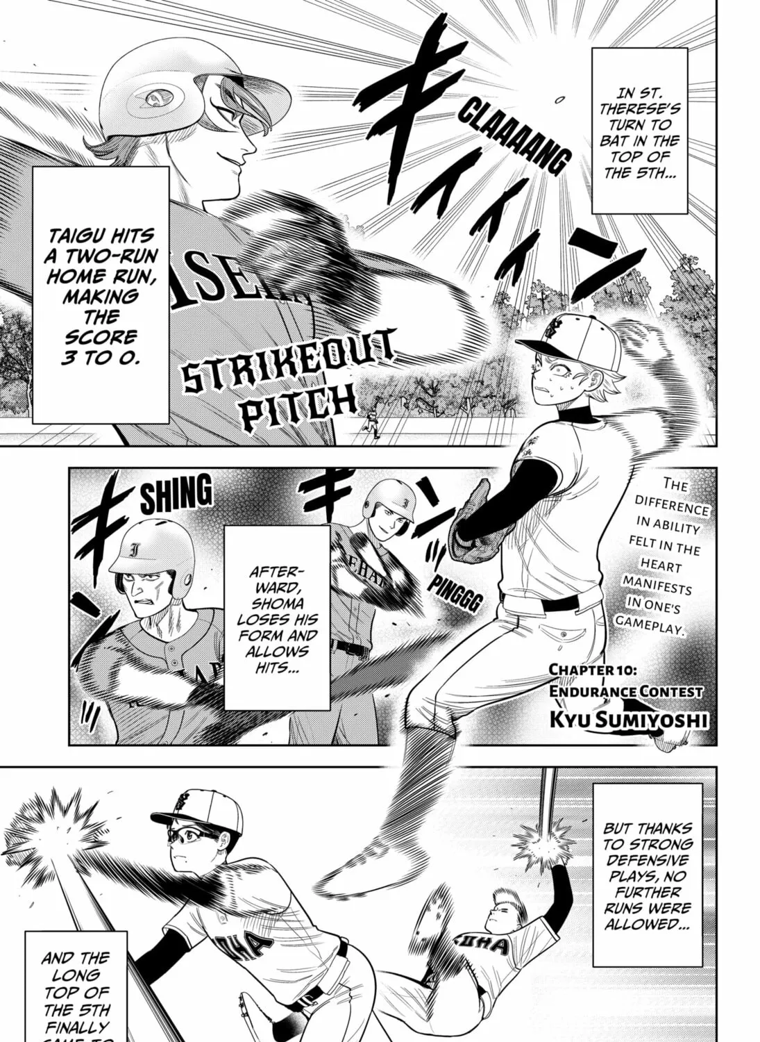 Strikeout Pitch Chapter 10 page 1 - 