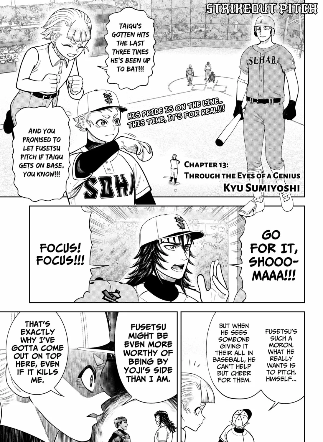 Strikeout Pitch Chapter 13 page 1 - 