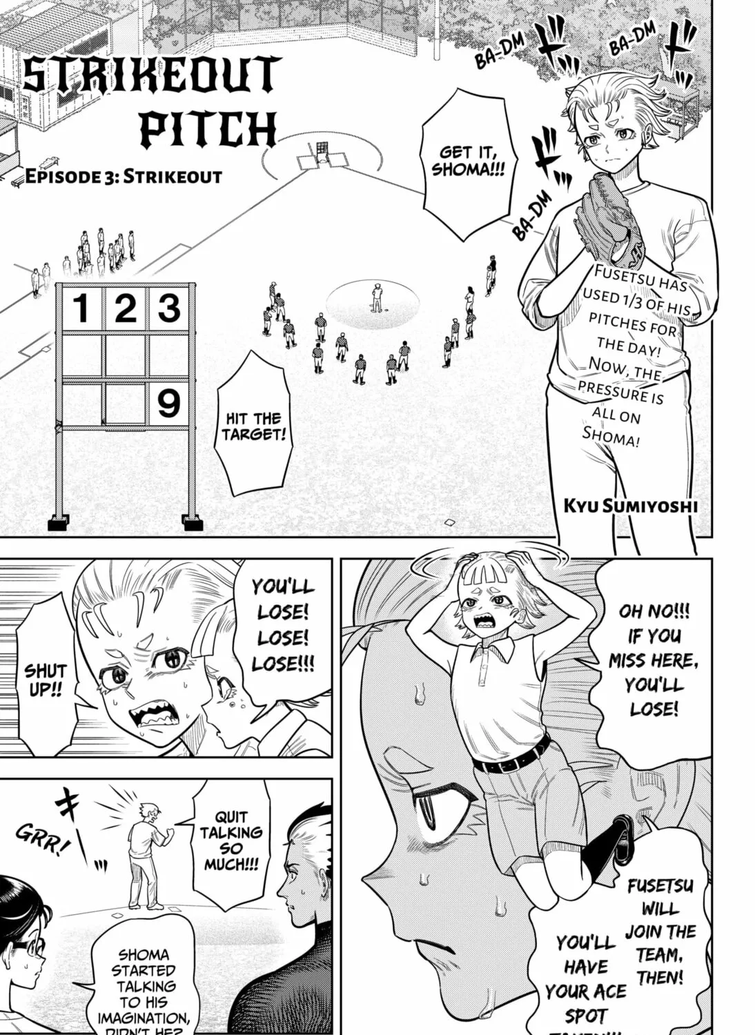 Strikeout Pitch Chapter 3 page 1 - 