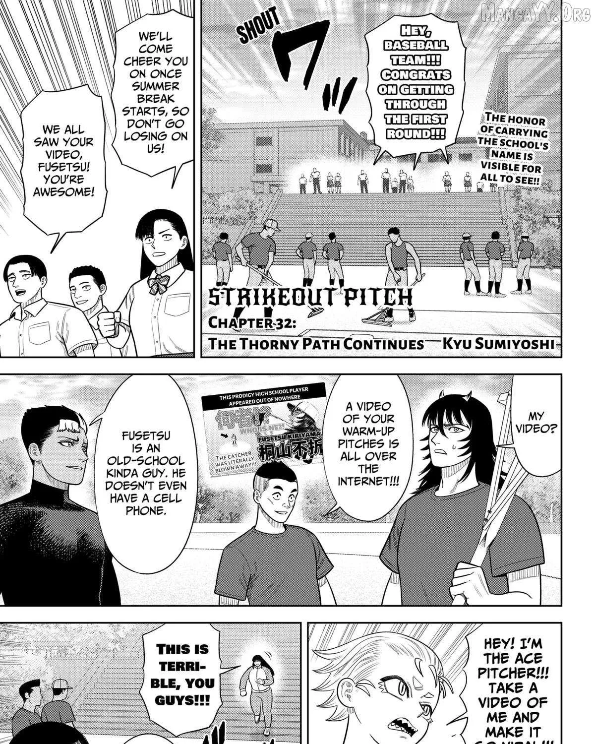 Strikeout Pitch Chapter 32 page 1 - 