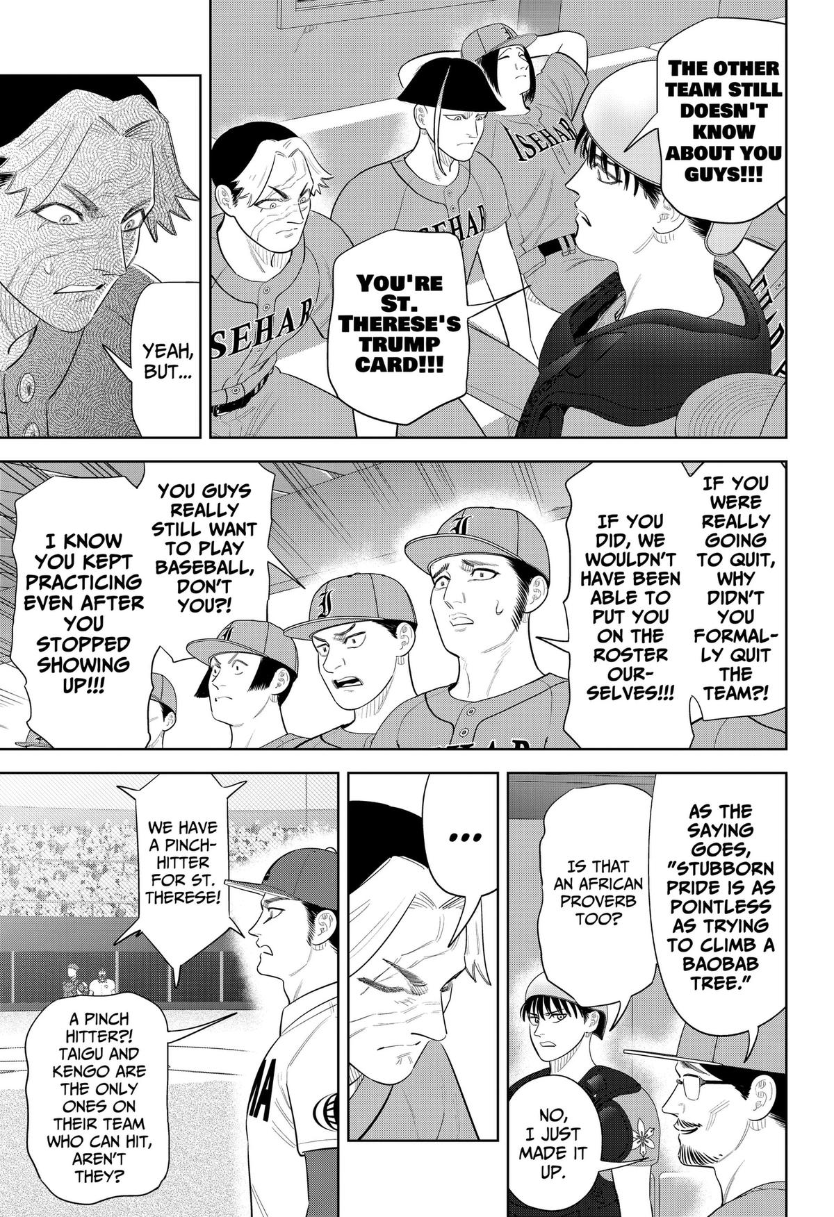 Strikeout Pitch Chapter 49 page 17 - 