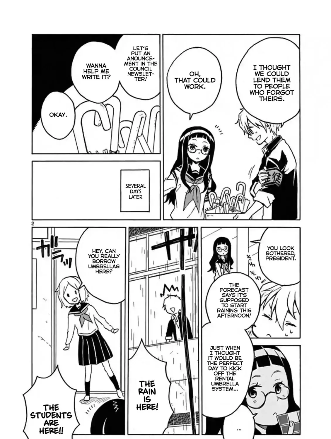 Student Council for Two Chapter 1 page 3 - 