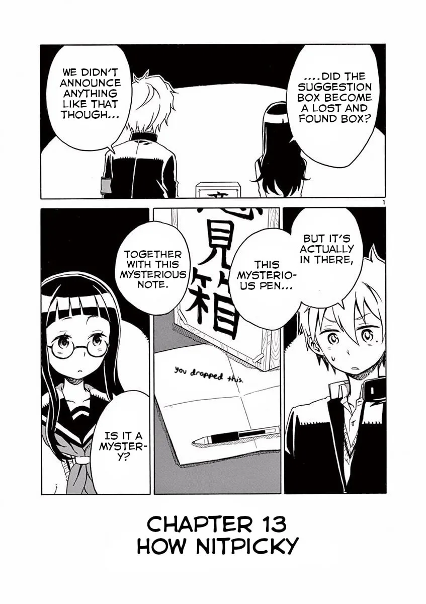 Student Council for Two Chapter 13 page 1 - 