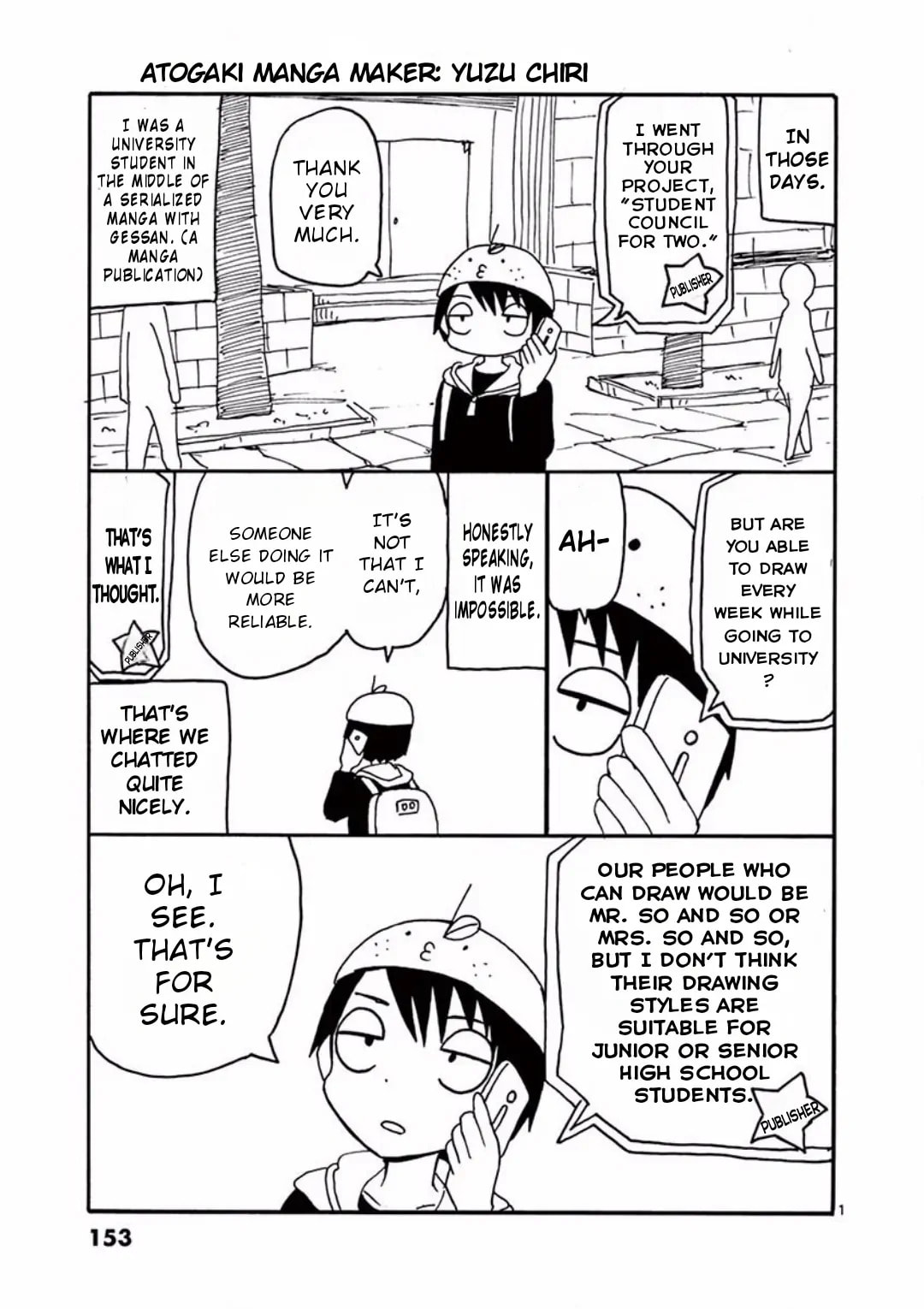 Student Council for Two Chapter 25.5 page 1 - 