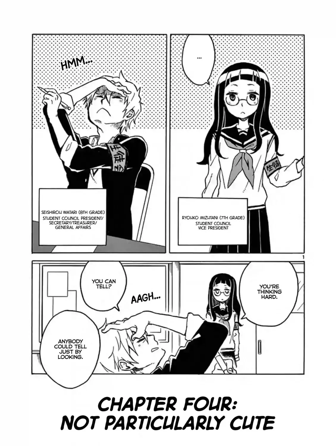 Student Council for Two Chapter 4 page 1 - 