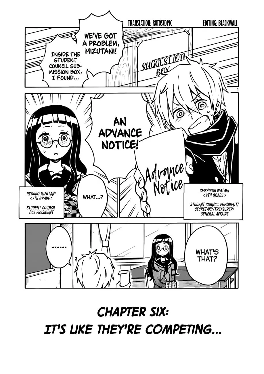 Student Council for Two Chapter 6 page 1 - 