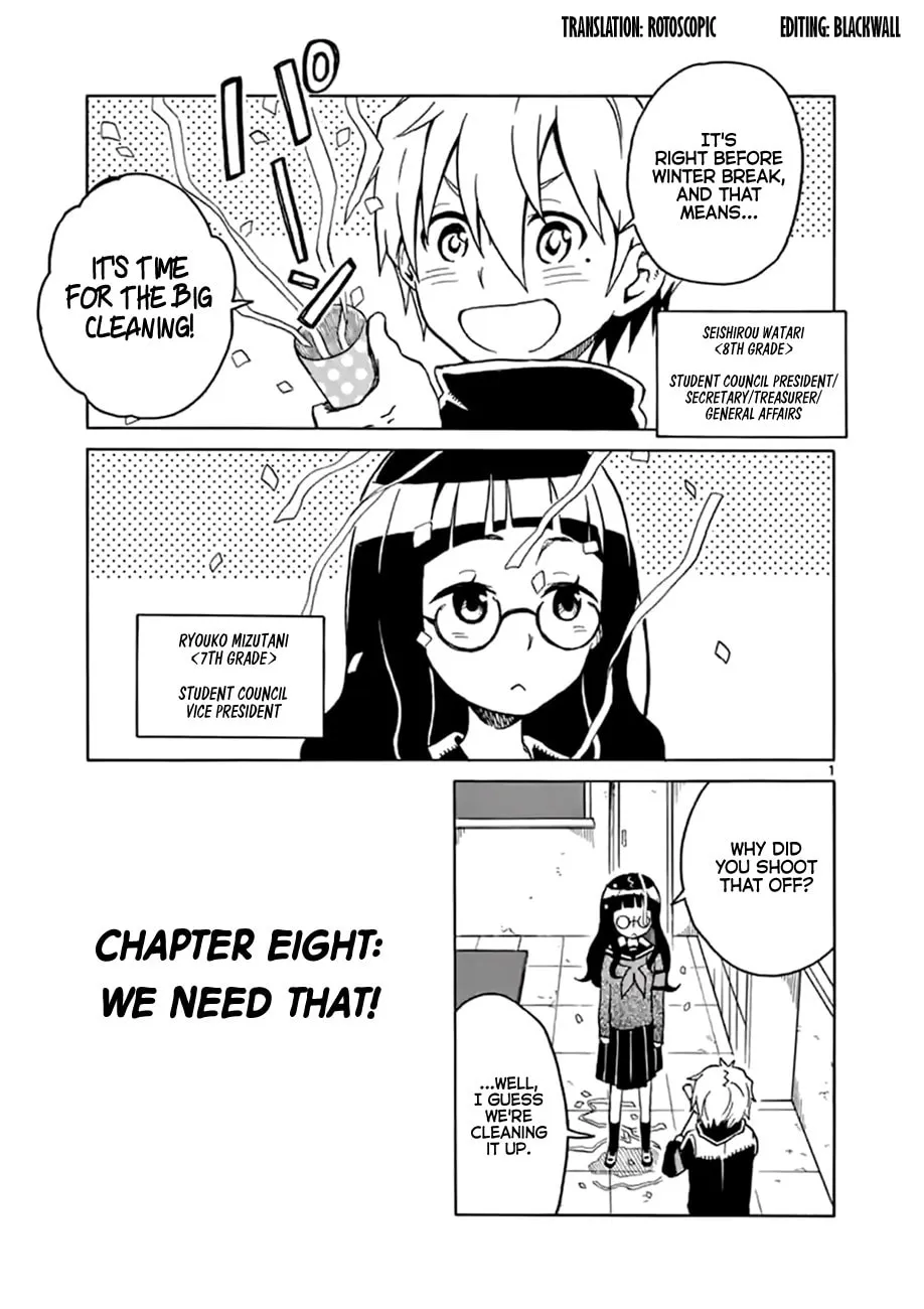 Student Council for Two Chapter 8 page 1 - 