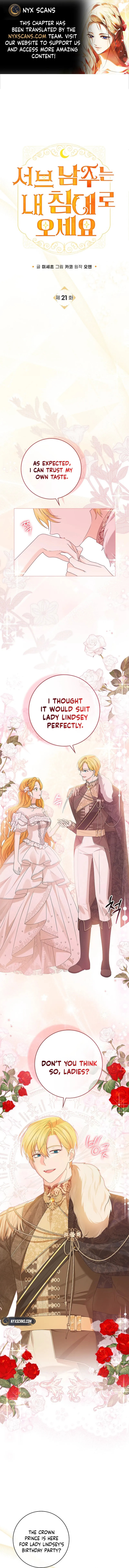 Sub Male Leads, Come to My Bed Right Now Chapter 21 page 1 - 