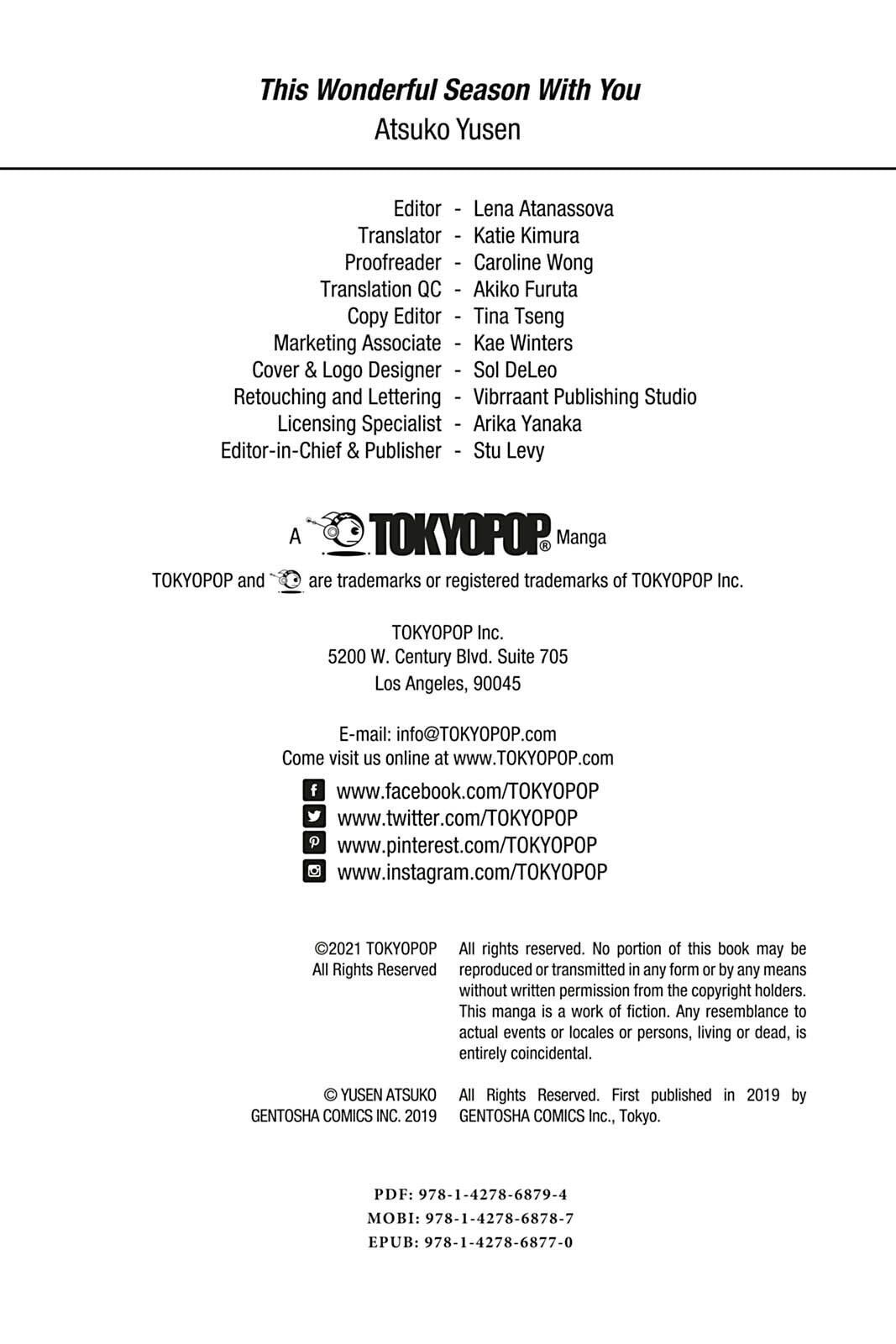 Subarashii Kiseki ni Yasashii Kimi to Chapter 1 page 2 - 